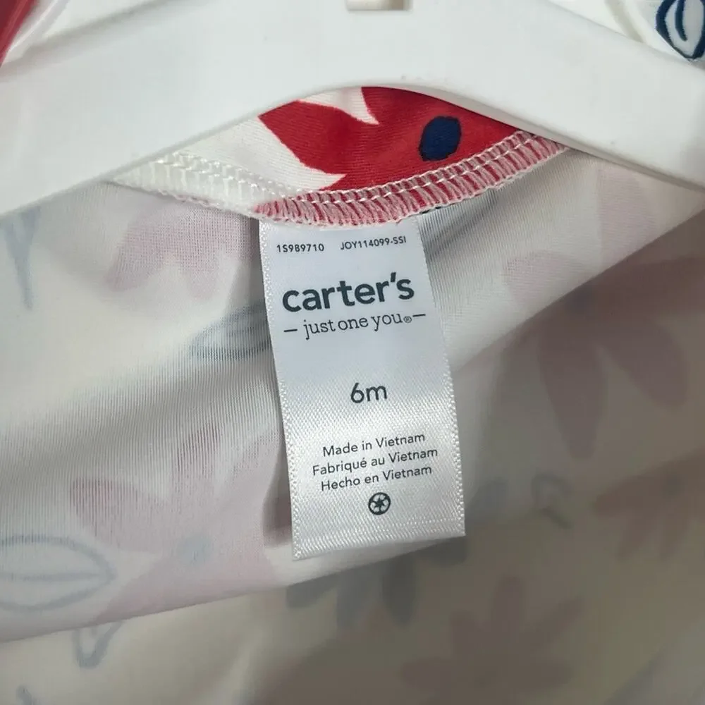 Carters Girls Swim Suit Size 6 Months